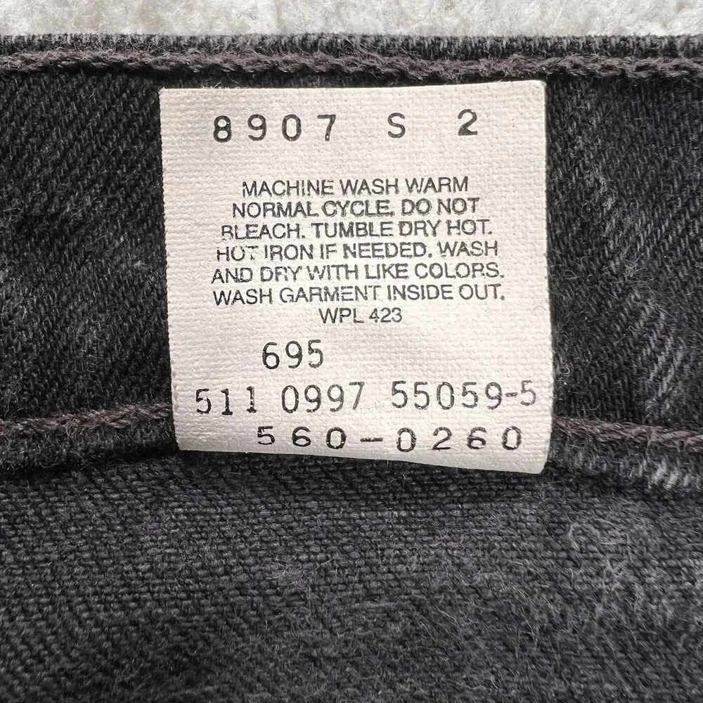 VTG Levi’s 560 Loose Jeans Men’s‎ 31x30 (Actual 30x30) USA 90s Streetwear Grunge